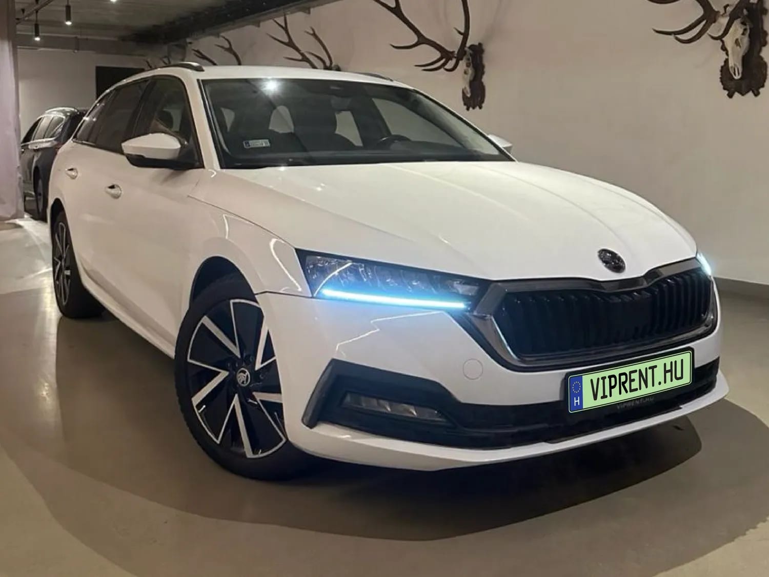 Skoda Octavia Green Plate