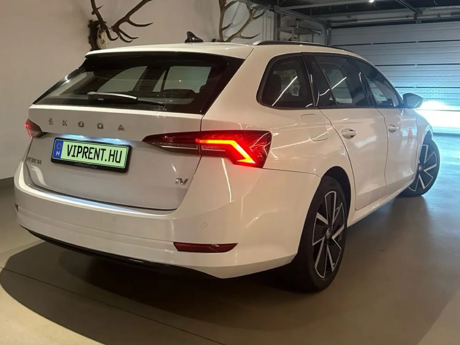 Skoda Octavia Green Plate