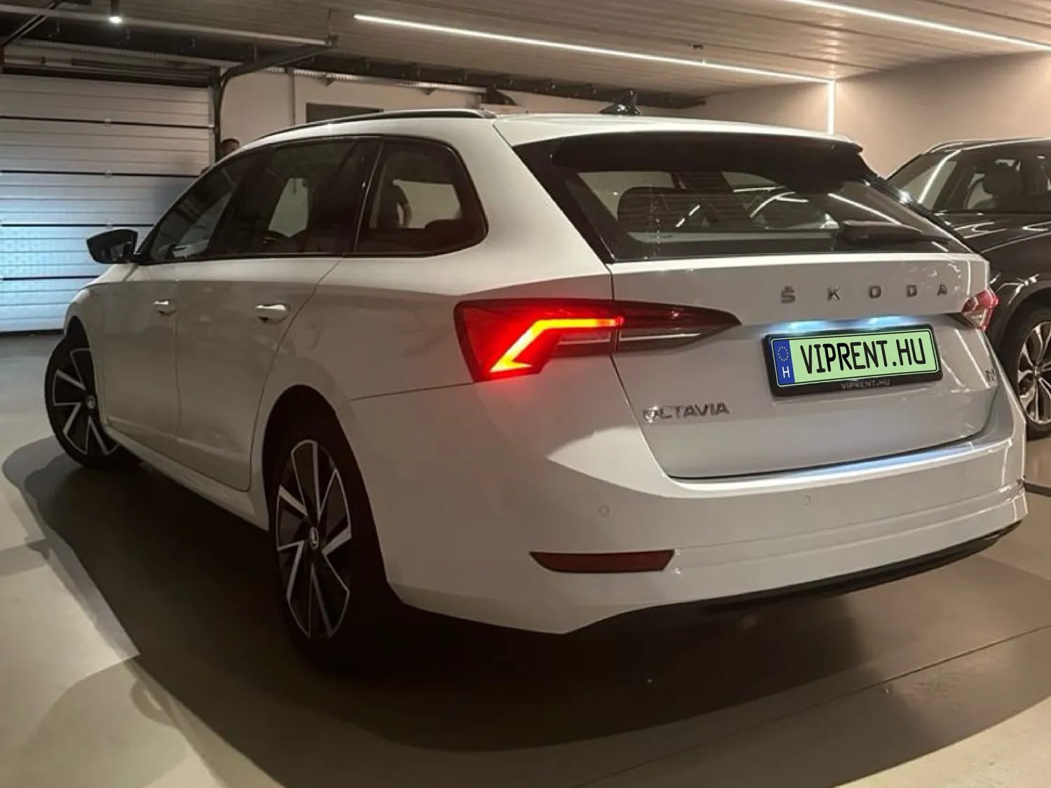 Skoda Octavia Green Plate