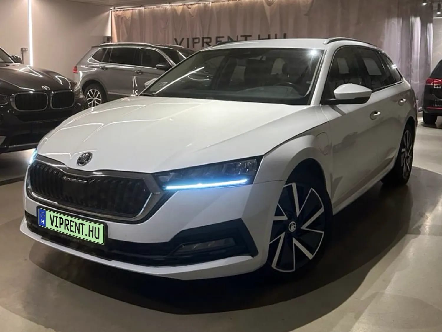 Skoda Octavia Green Plate