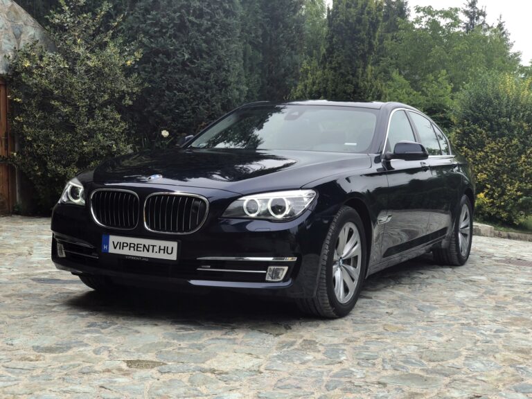 BMW 740 bérlés budapest