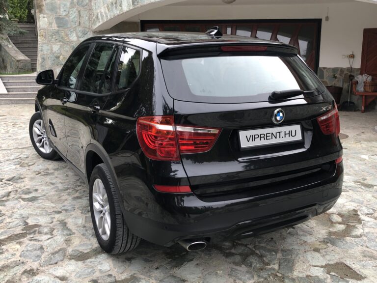 BMW X3 luxusauto berles