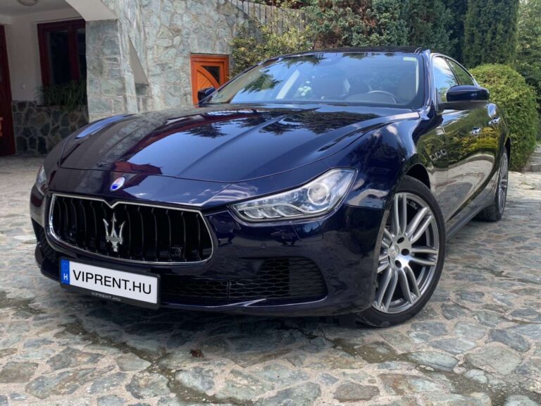 Maserati bérlés budapest
