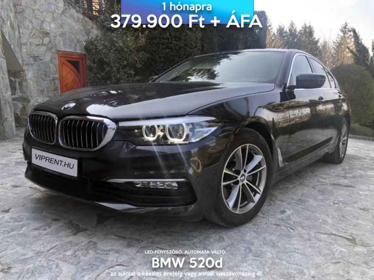 BMW 520d AKCIÓ G30
